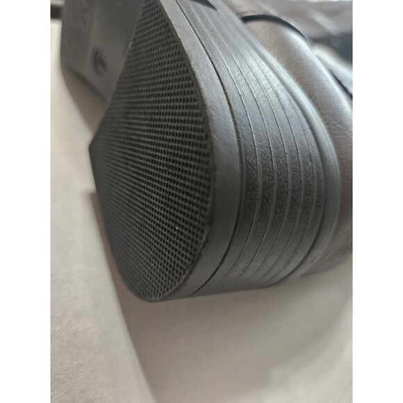 Top Moda Womens Boot Rear Zip Flat Straps Buckle Brown Size 7 Cognac Brown Boots - Picture 4 of 6